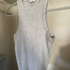 Cotton On Light Gray Ribbed Tank